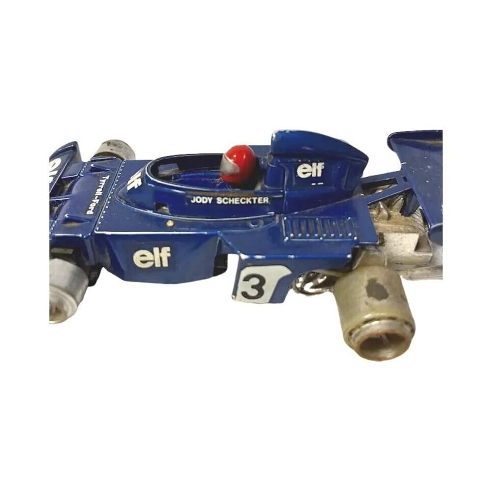 Vintage Polistil Tyrrell-Ford Ferrari Racing Car Toy F1 3 Jody Scheckter Italy - Picture 2 of 6